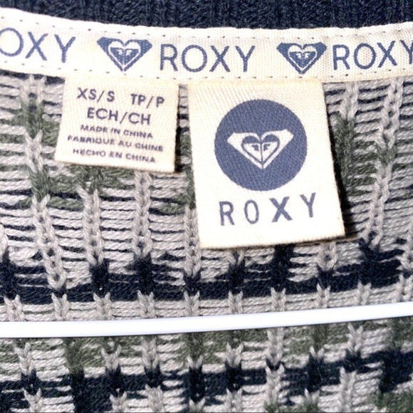 Roxy xs cardigan boho aztec western sweater - Picture 2 of 3